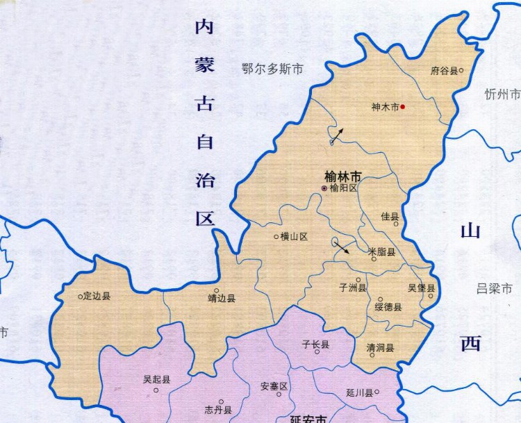 陕西区划构思，咸阳、铜川并入西安，渭南一分为二，陕北新设1市