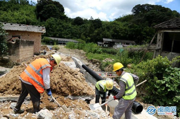 九龙江西溪（南靖片）流域水环境综合治理及生态廊道建设工程（一期）预计今年9月底完工