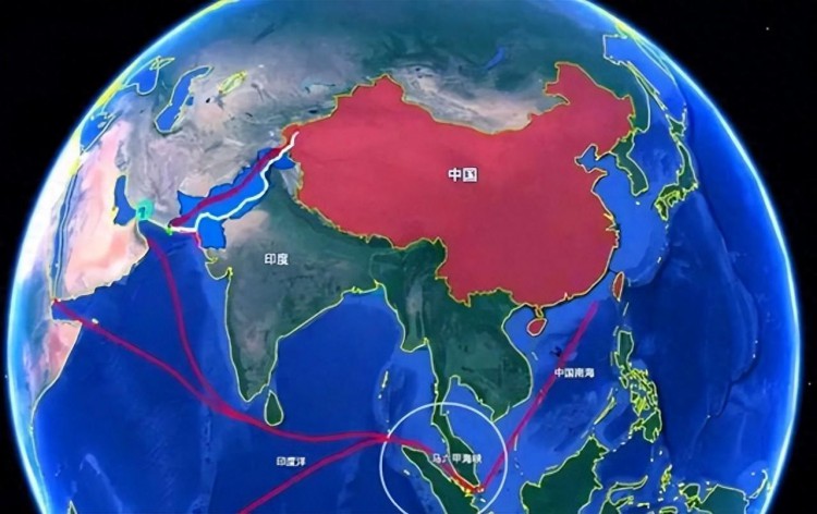 中国打破马六甲海峡困局新疆直通地中海将构建新的世界格局
